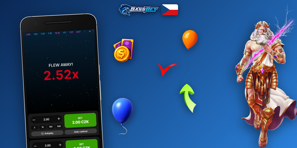 Časová osa jednoho kola Aviator Bassbet Casino Casino — od sázky přes start letadla až po cashout