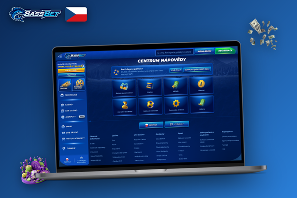 Bassbet Casino Casino živý chat s krátkou dobou odezvy na displeji notebooku