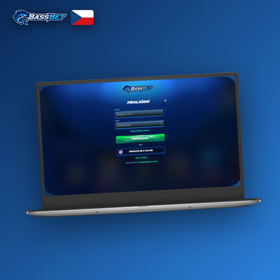 Vytvoření účtu v Bassbet Casino Casino na Androidu — registrační formulář na smartphonu