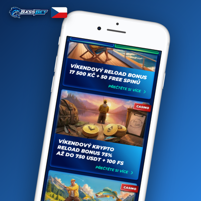 Ikona reload bonusu Bassbet Casino Casino pro víkendové dorovnání dalšího vkladu