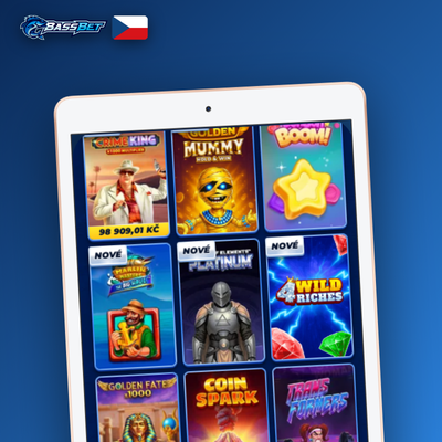 Ikona uvítacího balíčku Bassbet Casino Casino uvítací bonus 100 % až 12 500 CZK